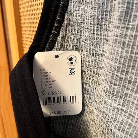 NWT Free People Movement Arrondi Jacquard Cami Women’s M/L - Picture 6 of 7